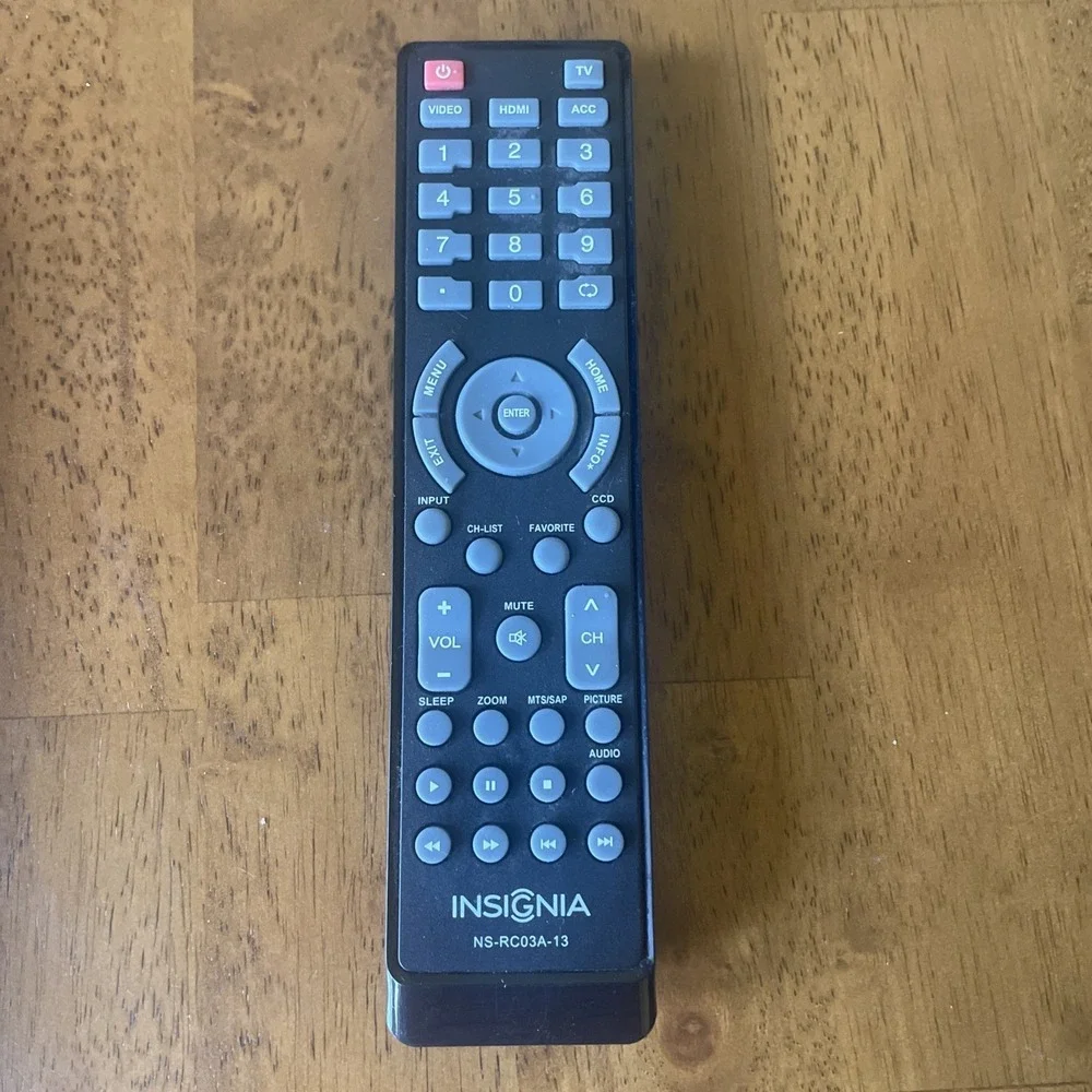Insignia‎ NS-RC03A-13 TV Remote Control - Pre-owned